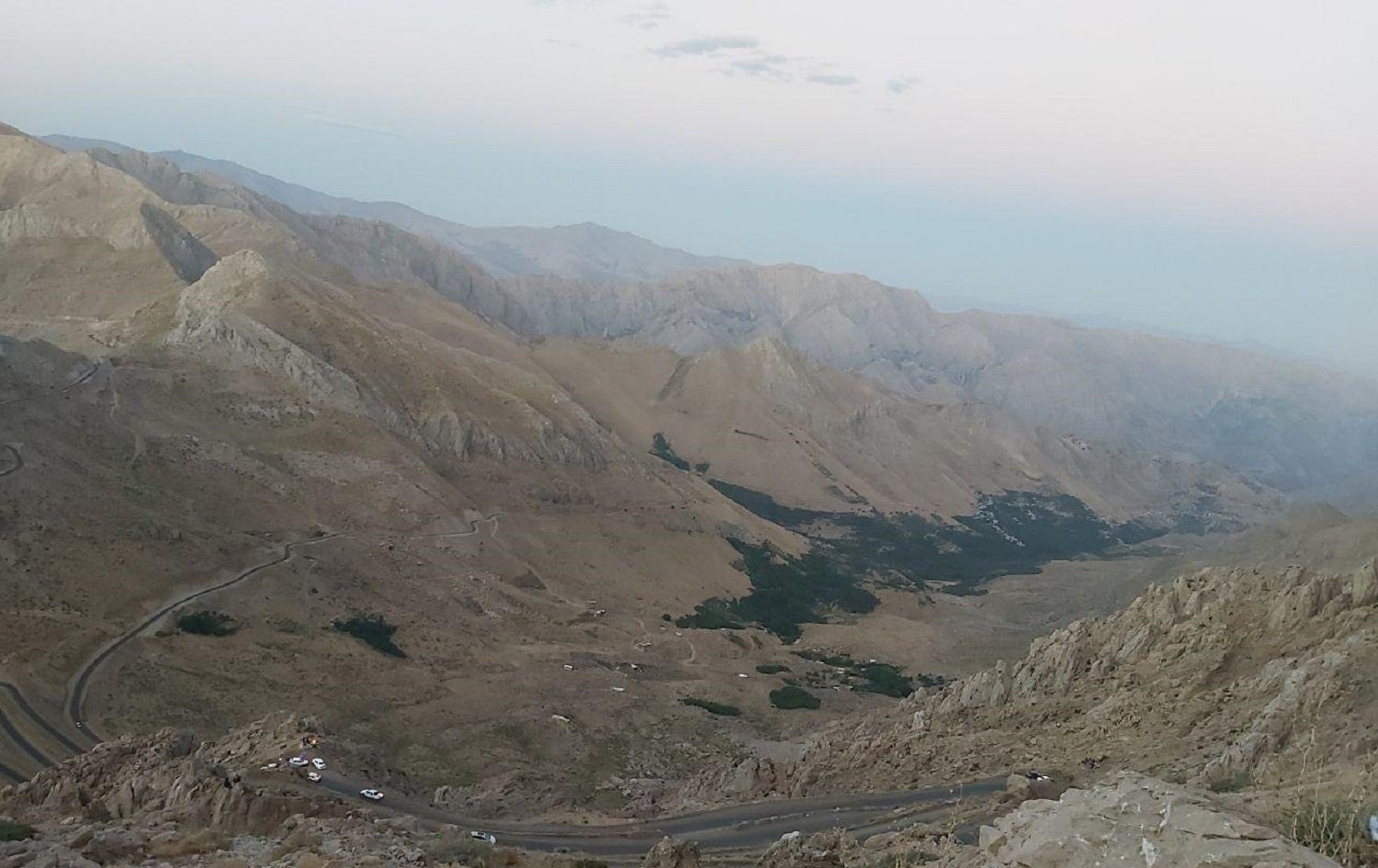 The views from Mount Tata, Hawraman on August 8, 2020. Photo Jabar Dastbaz / Rudaw